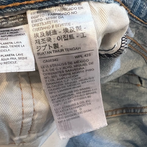 Levis Jeans 501s W29 L32 - Picture 3 of 11